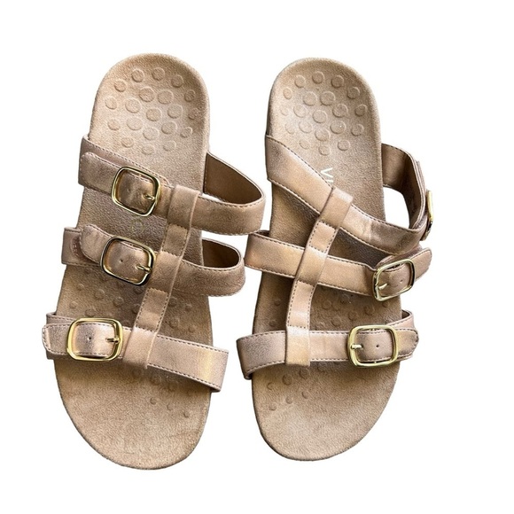 Vionic - Adjustable Slide Sandals Misa Sz 9 - Picture 1 of 8